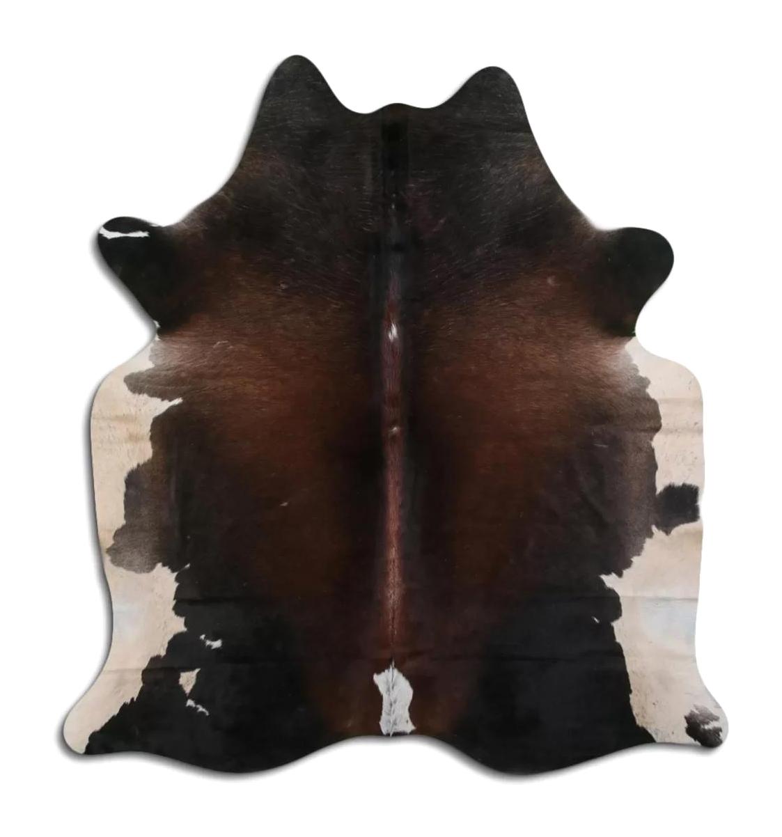 Fiesta Leather Art 102341 Çok Renkli 51 mm Deri Toz Tutmaz Yıkanabilir İnce Kaymaz Deri Taban Oval Makine Dokuma Salon Halısı 80x150 cm