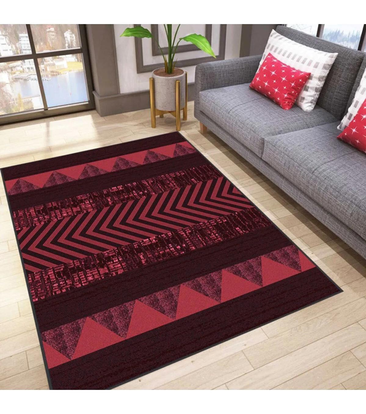 Rovigo Home RVG0186-SD852 Krem 8 mm Polyester Yıkanabilir Orta Kaymaz Dot Taban Dikdörtgen Makine Dokuma Salon Halısı 80x150 cm