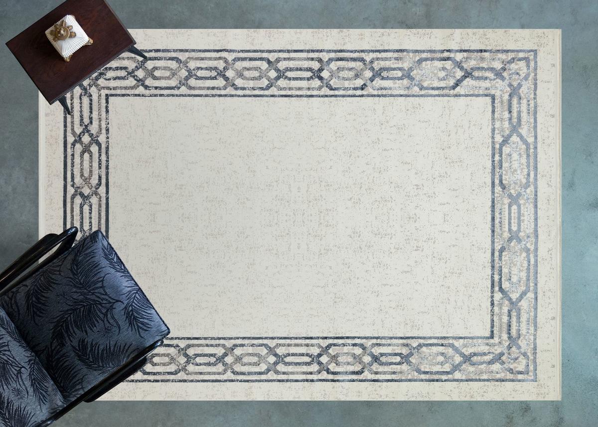 Apex Riena 1131 Çok Renkli Pamuk Yıkanabilir İnce Kaymaz Jüt Taban Dikdörtgen Makine Dokuma Salon Halısı 80x120 cm