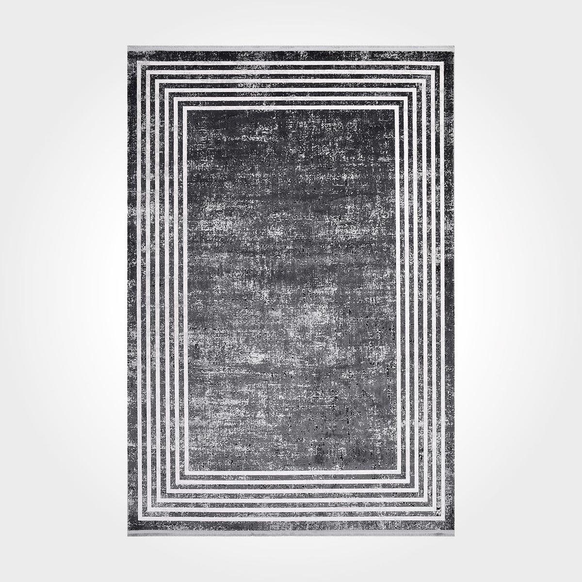 Crea Halı Stone 17109 Krem 8 mm Akrilik Toz Tutmaz Yıkanabilir Orta Dikdörtgen Makine Dokuma Salon Halısı 120x180 cm
