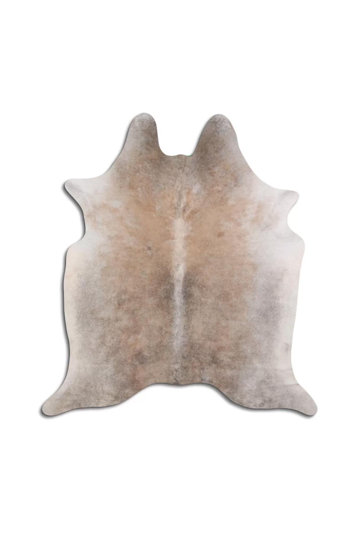 Fiesta Leather Art 103814 Çok Renkli 51 mm Deri Toz Tutmaz Yıkanabilir İnce Kaymaz Deri Taban Oval Makine Dokuma Salon Halısı 120x300 cm