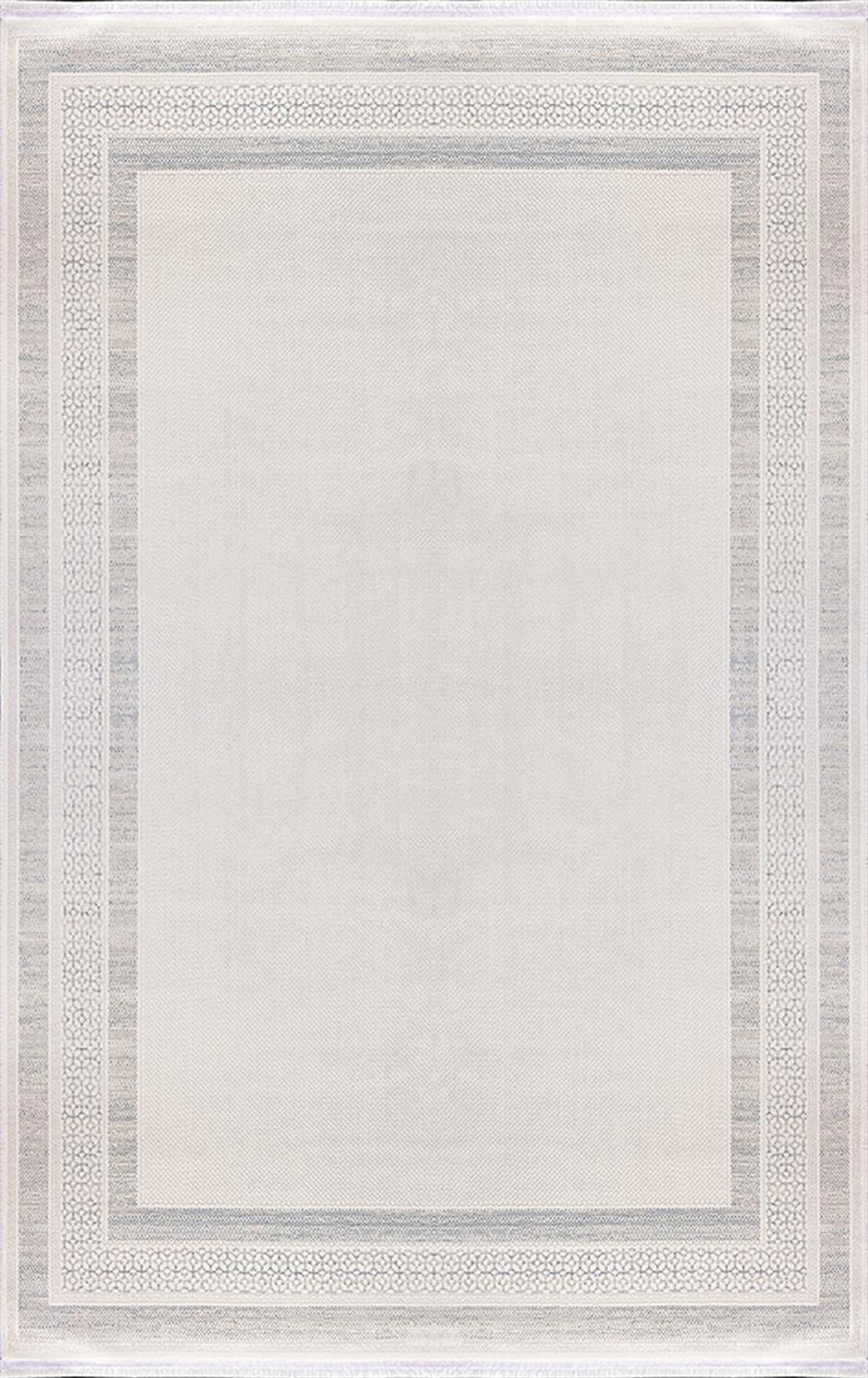 Merinos Lion 62745 Mavi 5 mm Polyester Antibakteriyel Yıkanabilir Kalın Kaymaz Dikdörtgen Makine Dokuma Salon Halısı 180x180 cm