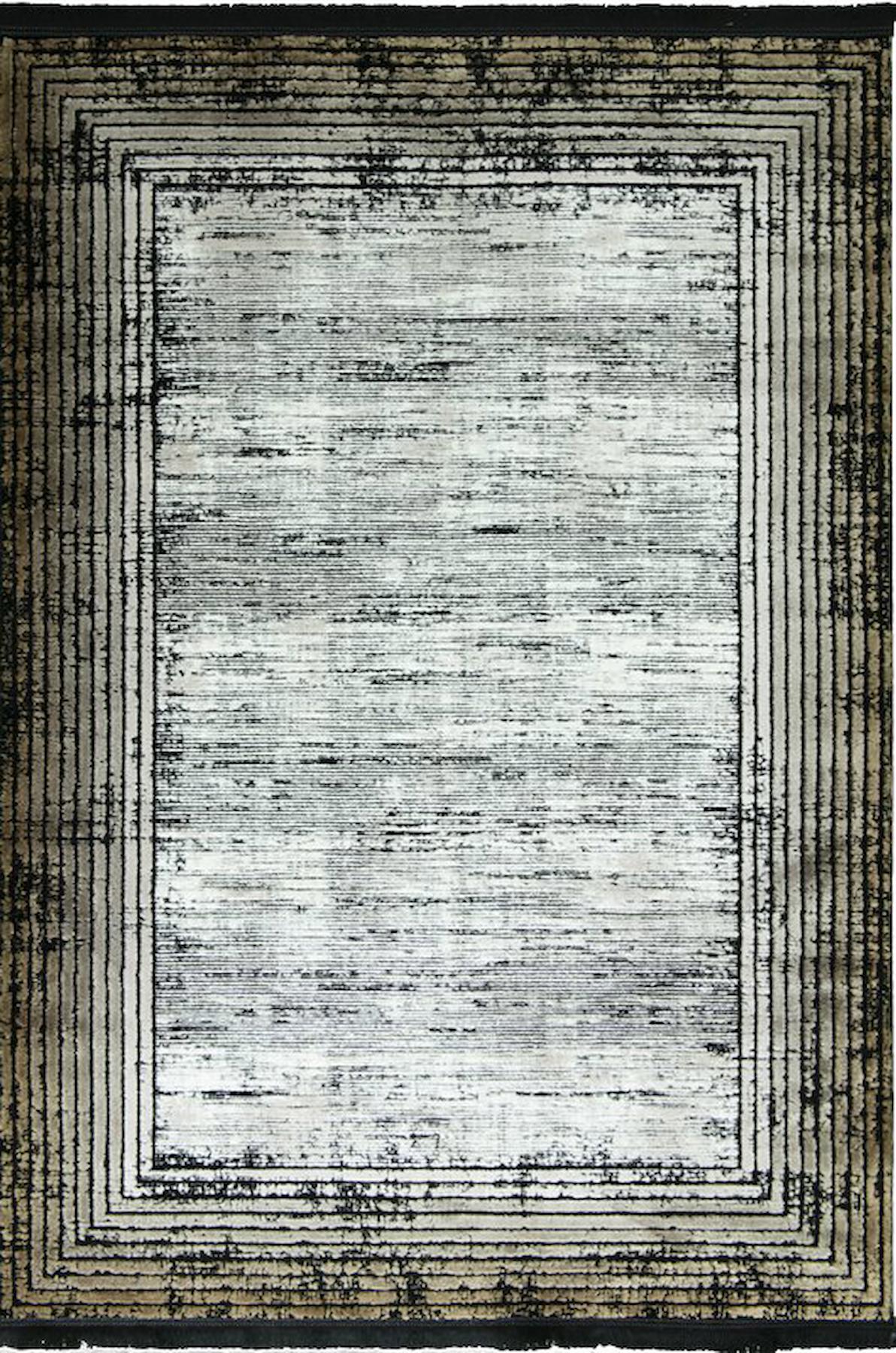 Tuğra Halı London 13405 Çok Renkli 10 mm Akrilik Yumuşak Yıkanabilir İnce Dikdörtgen Makine Dokuma Antre-Oturma Odası-Salon-Yatak Odası Halısı 150x233 cm