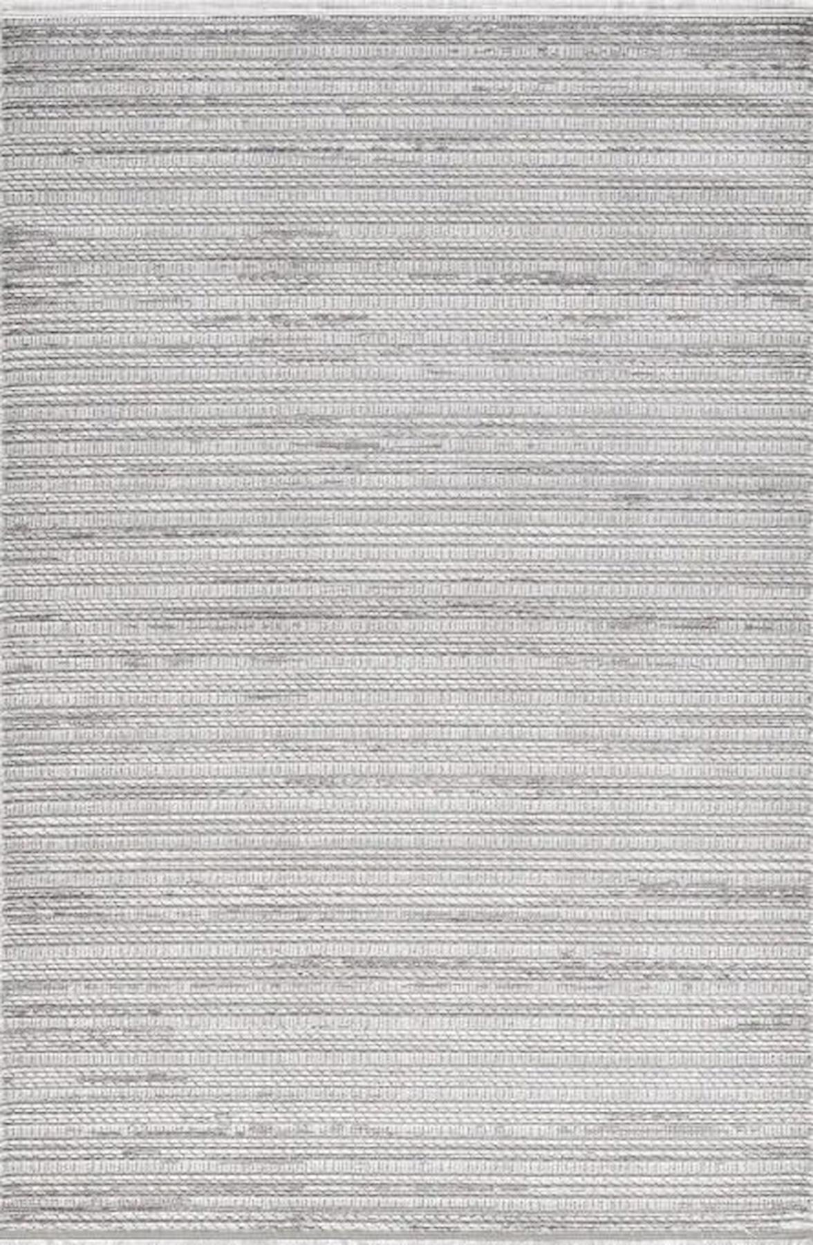 Pierre Cardin Jardin JN09A Gri 0.8 mm Akrilik Antibakteriyel Yıkanabilir İnce Kaymaz Dikdörtgen Makine Dokuma Salon Halısı 100x200 cm