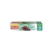 Piknik Büyük Kilitli Buz Dolabı Poşeti 10 Adet