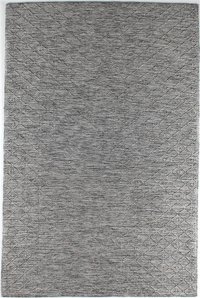 Kreasyon Halı Shadows A0034 Gri 4 mm Pamuk Yıkanabilir İnce Kaymaz Taban Dikdörtgen Makine Dokuma Halı 100x150 cm