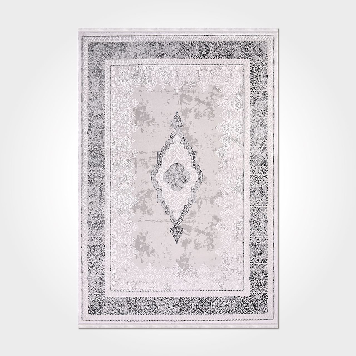 Crea Halı Zambak 4501Z Krem 10 mm Akrilik Toz Tutmaz Yıkanabilir Orta Pamuk Taban Dikdörtgen Makine Dokuma Salon Halısı 200x300 cm