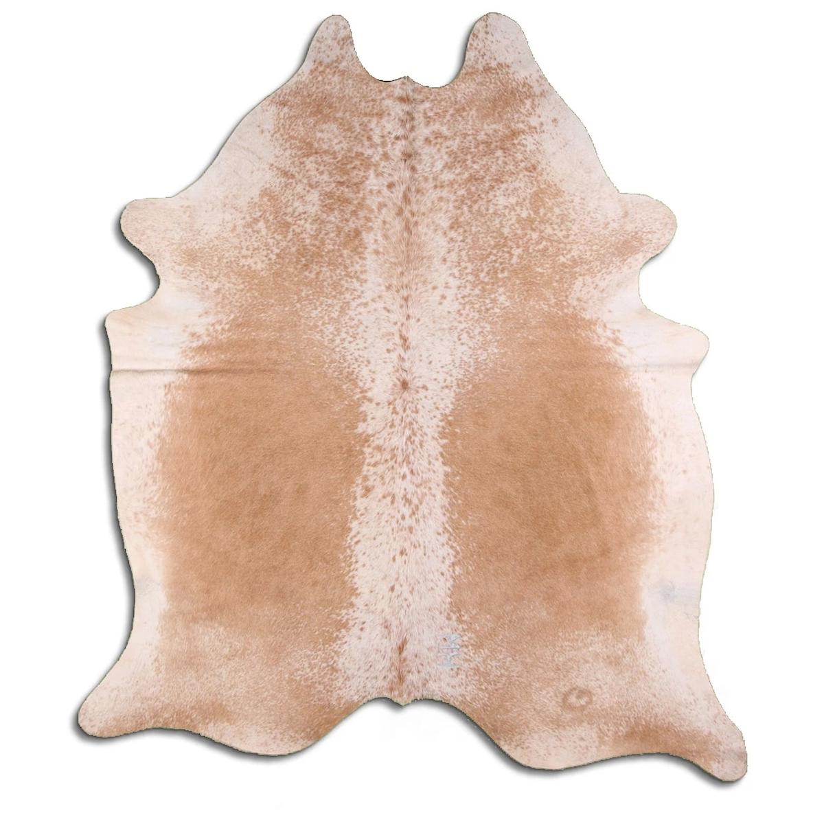 Fiesta Leather Art Krem 0.5 mm Deri Toz Tutmaz Yıkanabilir İnce Kaymaz Deri Taban Oval Makine Dokuma Salon Halısı 180x180 cm