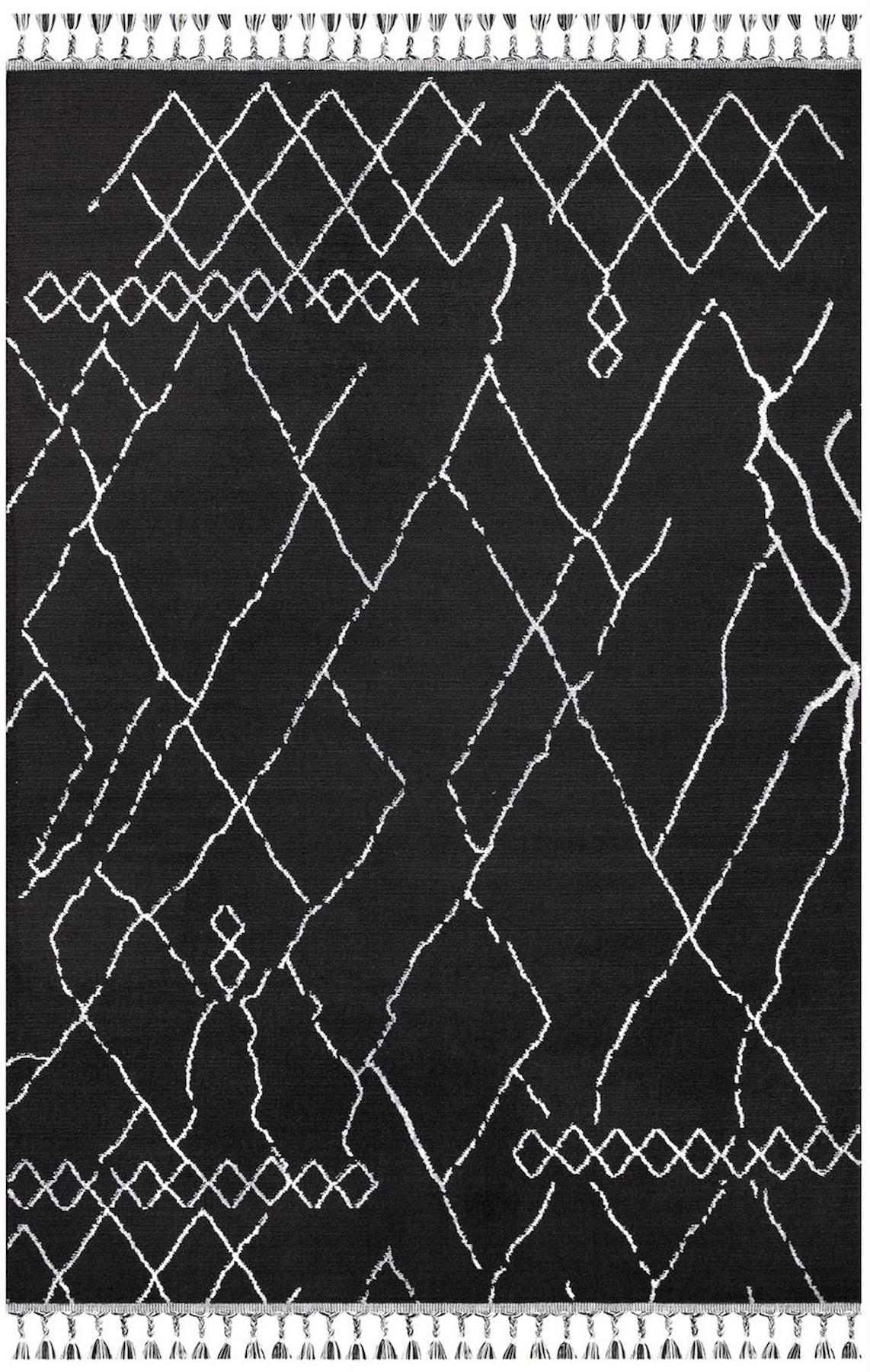 İpek Mekik Halı Morah 16701 Krem 11 mm Polyester Yıkanabilir Orta Kaymaz Pamuk Taban Dikdörtgen Makine Dokuma Antre-Çocuk Odası-Salon-Yatak Odası Halısı 100x200 cm