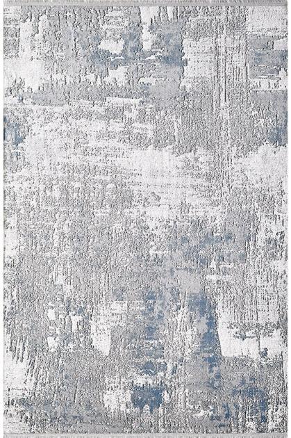 Royal Halı Lootus L016A Gri 10 mm Akrilik Antibakteriyel Yıkanabilir Kalın Kaymaz Lateks Taban Dikdörtgen Makine Dokuma Salon Halısı 150x200 cm