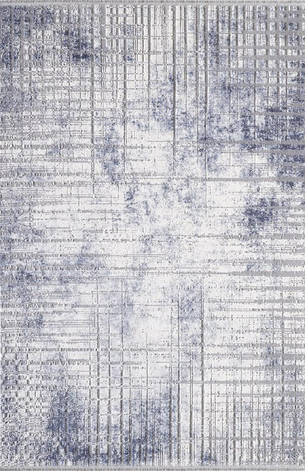 Artemis Halı Artex 5854A Çok Renkli Akrilik Yıkanabilir İnce Kaymaz Jüt Taban Dikdörtgen Makine Dokuma Salon Halısı 80x150 cm