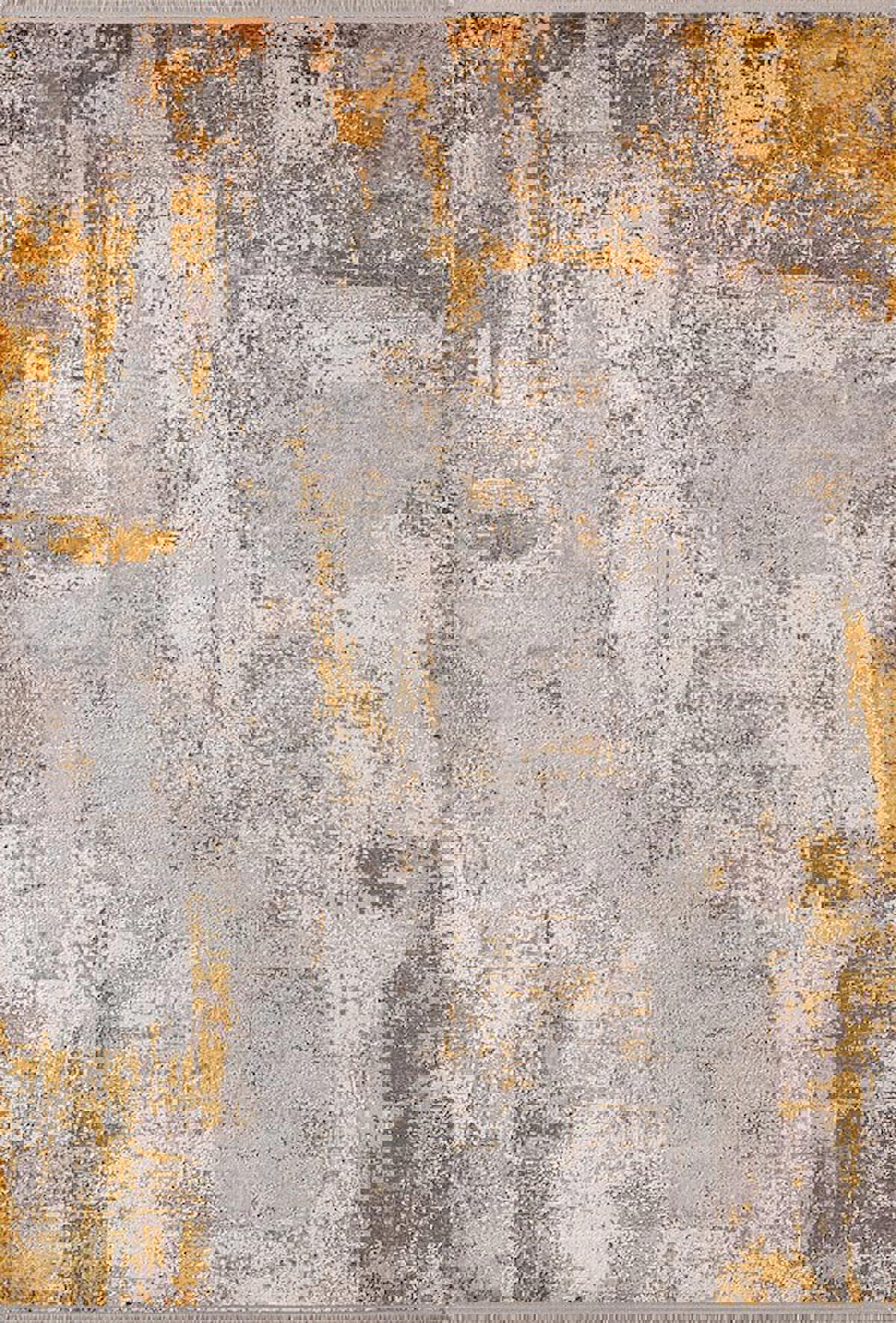 Sanat Halı Doku 1091 Kahverengi 7 mm Pamuk Antibakteriyel Yıkanabilir Kalın Kaymaz Lateks Taban Dikdörtgen Makine Dokuma Salon Halısı 100x150 cm