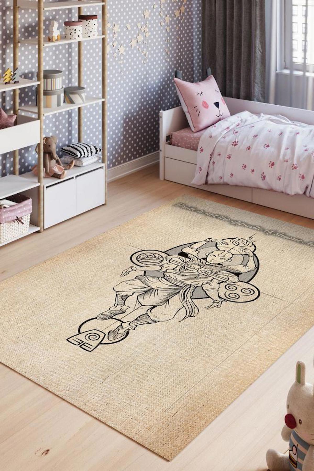 Homshtag Gurur Utancın Kaynağı Çok Renkli 4 mm Pamuk Antistatik Yıkanabilir İnce Kaymaz Dikdörtgen Makine Dokuma Genç Odası Halısı 120x180 cm
