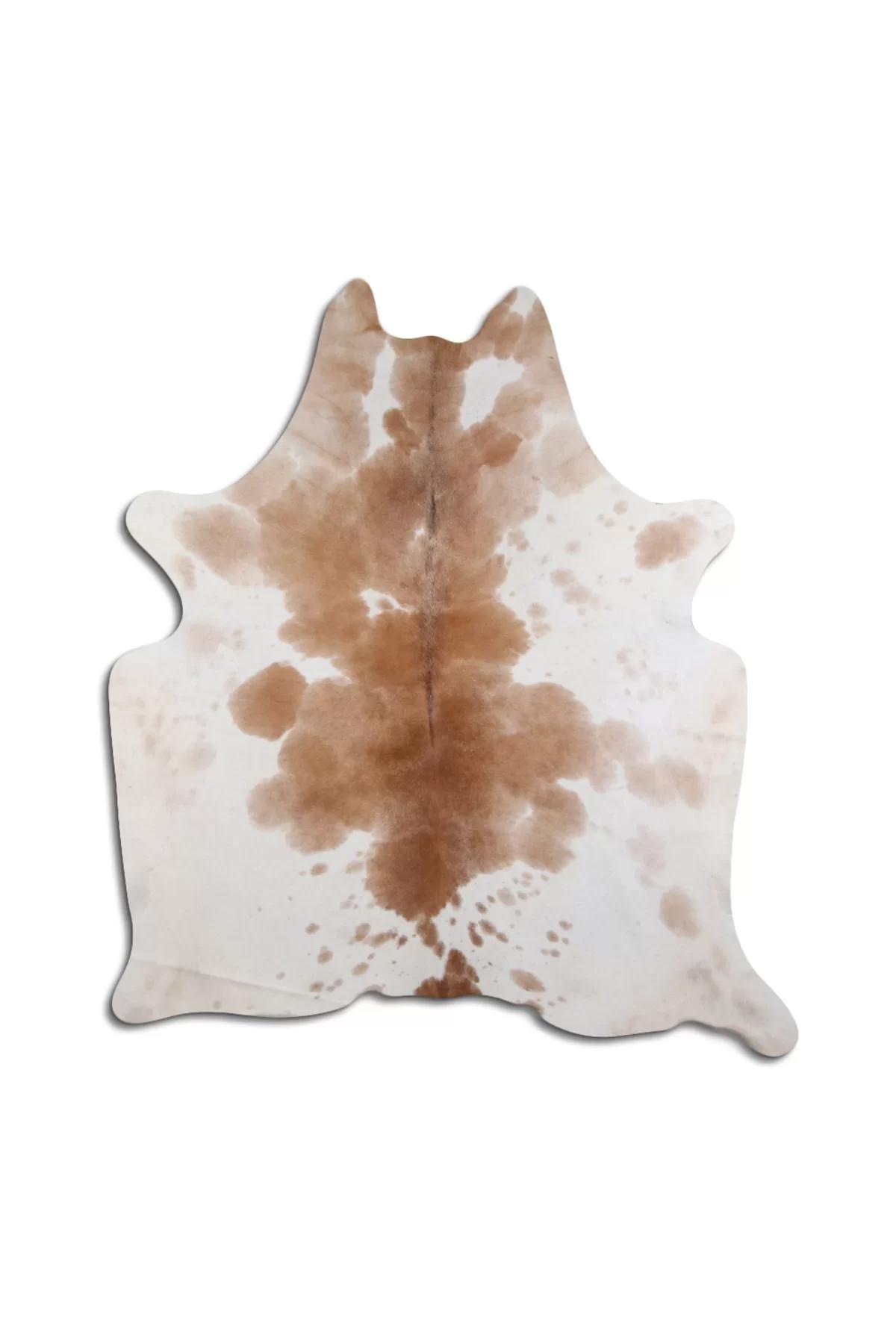 Fiesta Leather Art 104079 Çok Renkli 51 mm Deri Toz Tutmaz Yıkanabilir İnce Kaymaz Deri Taban Oval Makine Dokuma Salon Halısı 140x160 cm
