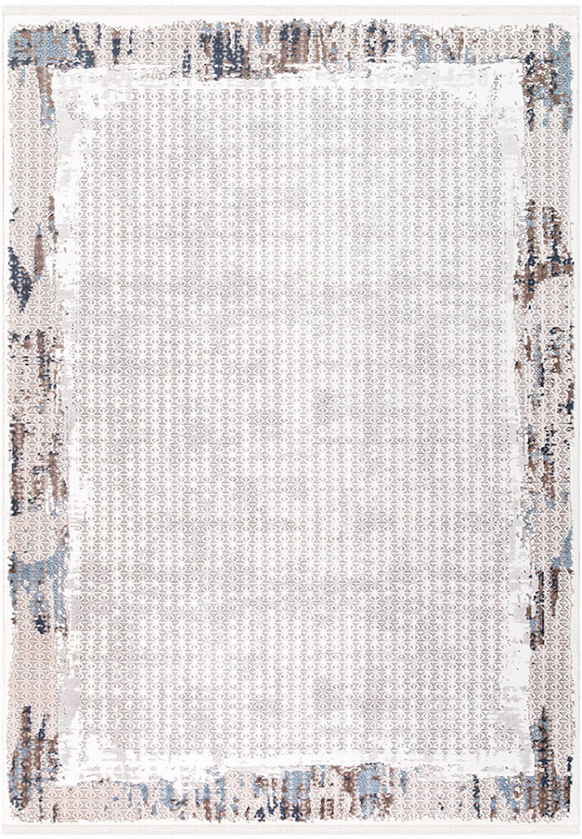 İpek Home Anisa 15956 Çok Renkli 10 mm Akrilik Toz Tutmaz Yıkanabilir Orta Kaymaz Jüt Taban Dikdörtgen Makine Dokuma Antre-Çocuk Odası-Salon-Yatak Odası Halısı 100x200 cm