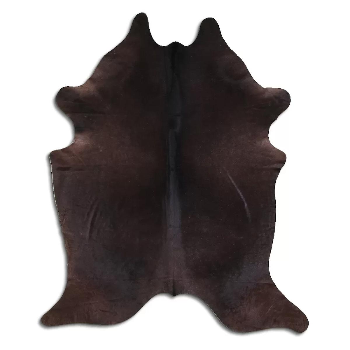 Fiesta Leather Art 61975 Çok Renkli 51 mm Deri Toz Tutmaz Yıkanabilir İnce Kaymaz Deri Taban Oval Makine Dokuma Salon Halısı 180x300 cm
