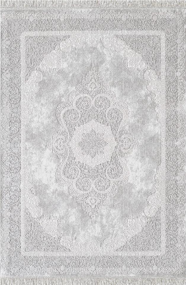 Pierre Cardin Voila ZQ00B Çok Renkli 6 mm Viskon Yumuşak Yıkanabilir İnce Kaymaz Dikdörtgen Makine Dokuma Salon Halısı 160x230 cm
