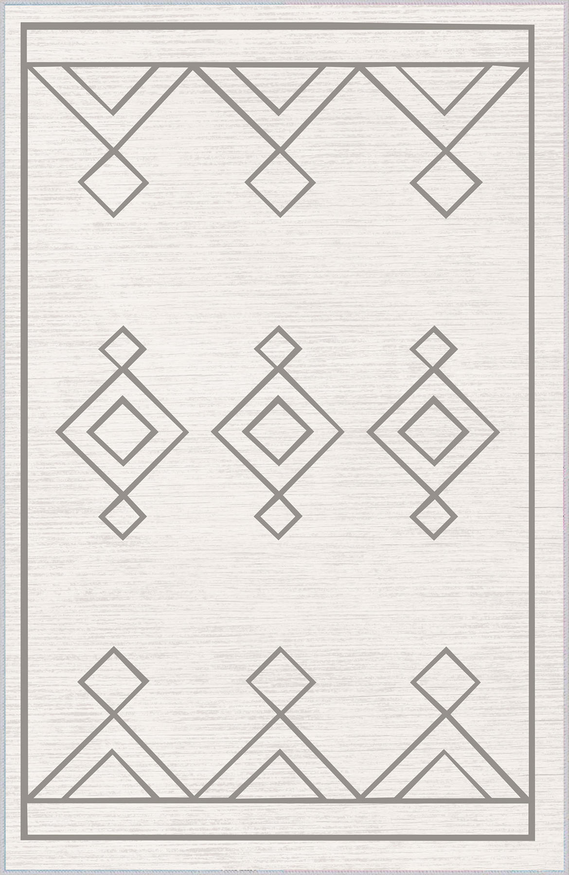 Rovigo Home RVG1060 Krem 8 mm Polyester Antibakteriyel-Leke Tutmaz-Toz Tutmaz Yıkanabilir İnce Kaymaz Dot Taban Dikdörtgen Makine Dokuma Salon Halısı 200x290 cm