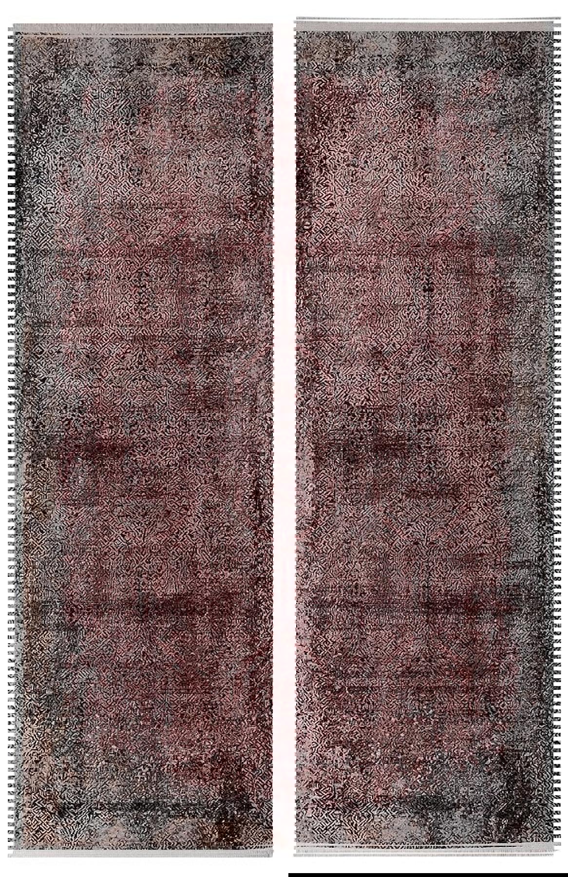 Sanat Halı Oasis 1875 Çok Renkli 7 mm Pamuk Antibakteriyel Yıkanabilir Kalın Kaymaz Lateks Taban Dikdörtgen Makine Dokuma Salon Halısı 200x290 cm