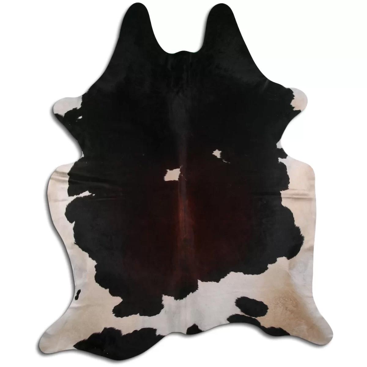 Fiesta Leather Art 104508 Krem 51 mm Deri Toz Tutmaz Yıkanabilir İnce Kaymaz Deri Taban Oval Makine Dokuma Salon Halısı 140x250 cm