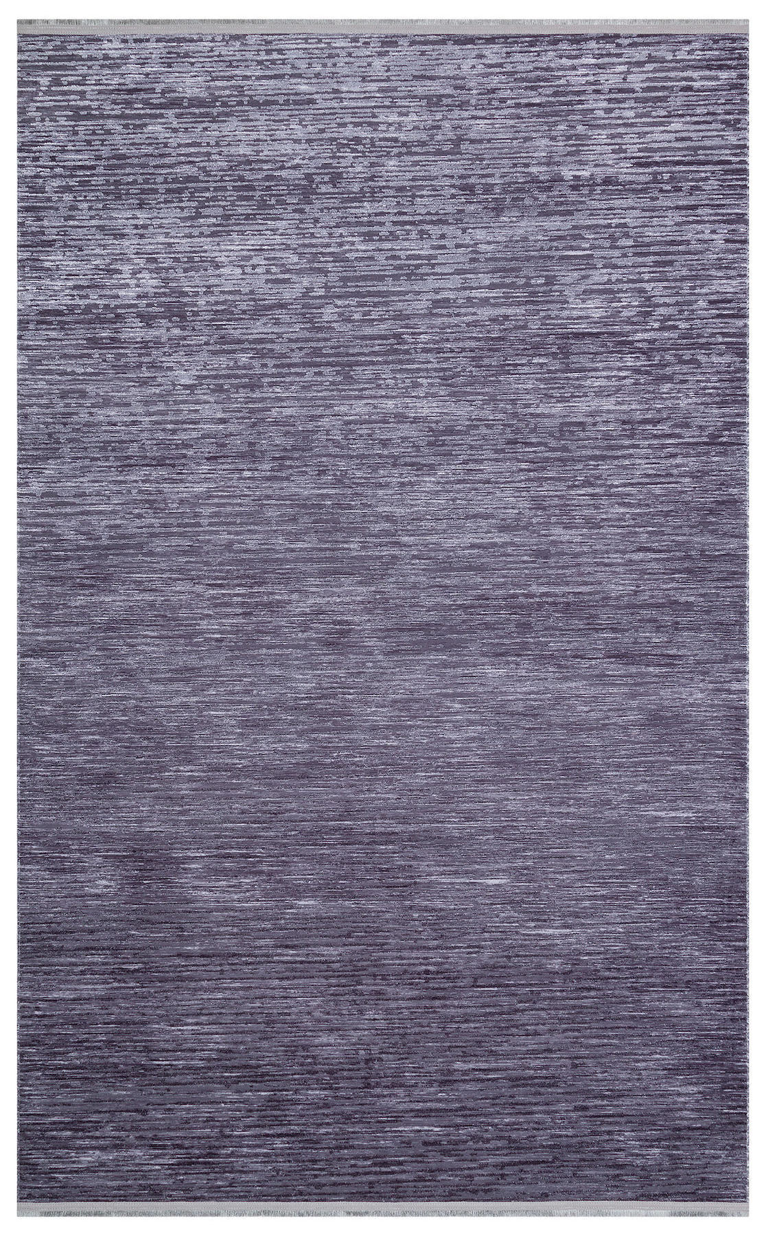 Eko Halı Castello Gri 0.8 mm Polyester Yıkanabilir Orta Kaymaz Dikdörtgen Makine Dokuma Salon Halısı 120x180 cm