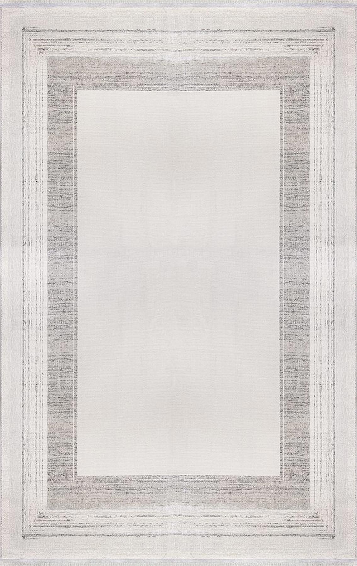 Merinos Lion 62744 Krem 12 mm Polyester Toz Tutmaz Yıkanabilir Kalın Kaymaz Dikdörtgen Makine Dokuma Salon Halısı 160x230 cm