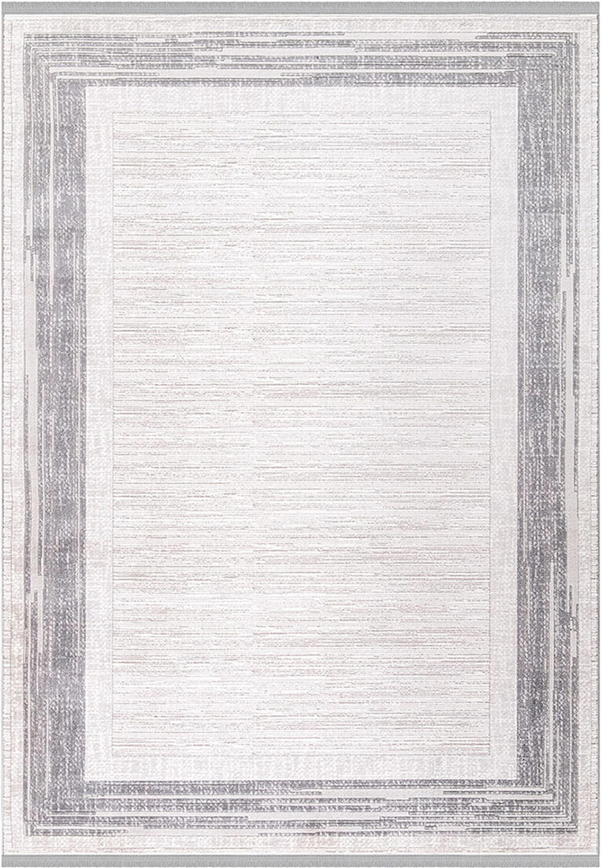 İpek Home Anisa 15963 Gri 10 mm AKrilik Toz Tutmaz Yıkanabilir Orta Kaymaz Pamuk Taban Dikdörtgen Makine Dokuma Antre-Çocuk Odası-Salon-Yatak Odası Halısı 100x300 cm
