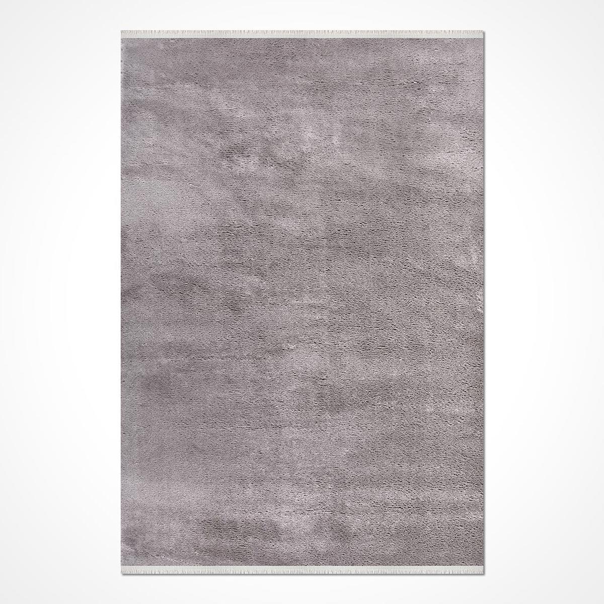 Crea Halı Puff 3152 Çok Renkli 20 mm Polyester Toz Tutmaz Yıkanabilir Kalın Dikdörtgen Makine Dokuma Salon Halısı 80x200 cm