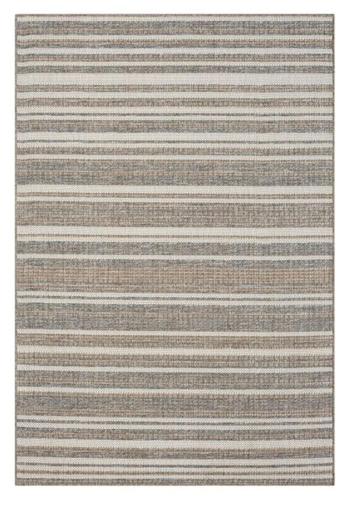 Seyran Halı 2551 Çok Renkli 6 mm Polyester Antibakteriyel Yıkanabilir Kalın Kaymaz Lateks Taban Dikdörtgen Makine Dokuma Salon Halısı 80x500 cm