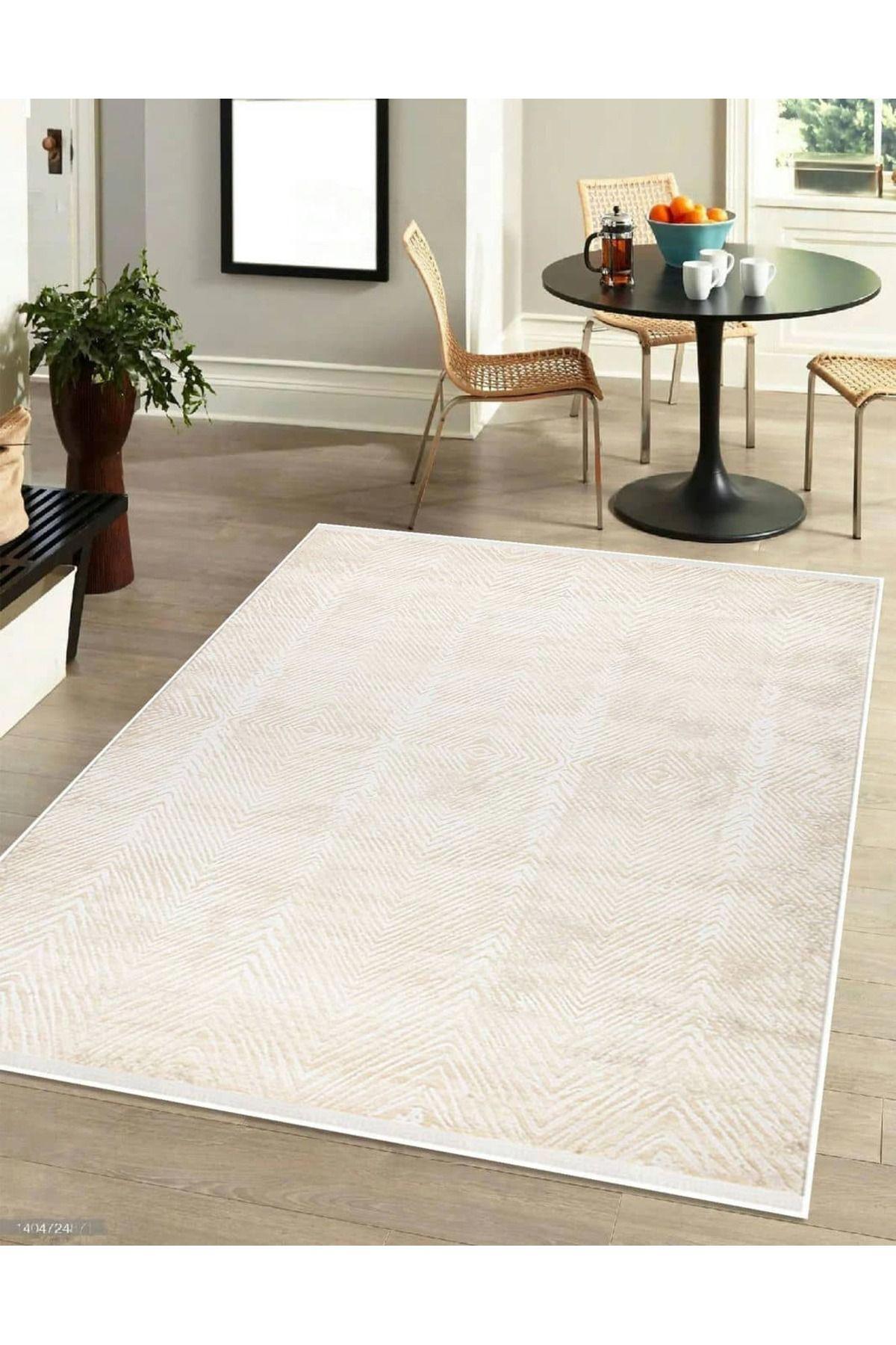İpek Mekik Halı Gaspara Çok Renkli 10 mm Akrilik Yıkanabilir Orta Kaymaz Pamuk Taban Dikdörtgen Makine Dokuma Antre-Çocuk Odası-Salon-Yatak Odası Halısı 80x300 cm