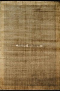 Gümüşsuyu Tierra 13374 Altın 0.9 mm Pamuk-Polyester Antibakteriyel Yıkanabilir İnce Kaymaz Taban Dikdörtgen Makine Dokuma Salon Halısı 150x230 cm