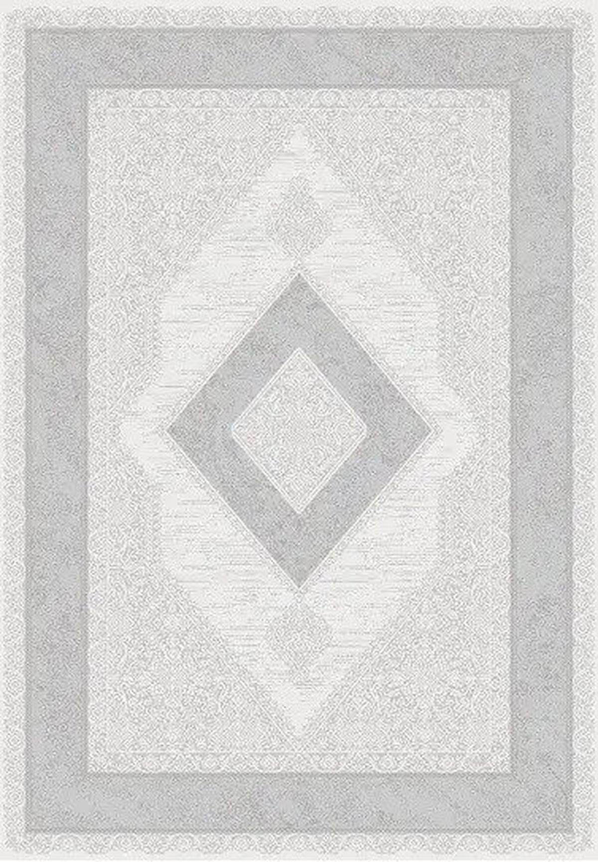 Kreasyon Halı A0202 Krem 9 mm Akrilik Yıkanabilir Kalın Pamuk Taban Dikdörtgen Makine Dokuma Salon Halısı 160x230 cm
