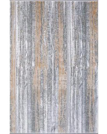 Artemis Halı Space 0862B Gri Bambu Yıkanabilir İnce Kaymaz Jüt Taban Dikdörtgen Makine Dokuma Salon Halısı 100x200 cm