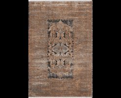 Royal Halı Babil BX17B Kahverengi 8 mm Akrilik Toz Tutmaz Yıkanabilir Kalın Kaymaz Lateks Taban Dikdörtgen Makine Dokuma Salon Halısı 80x150 cm