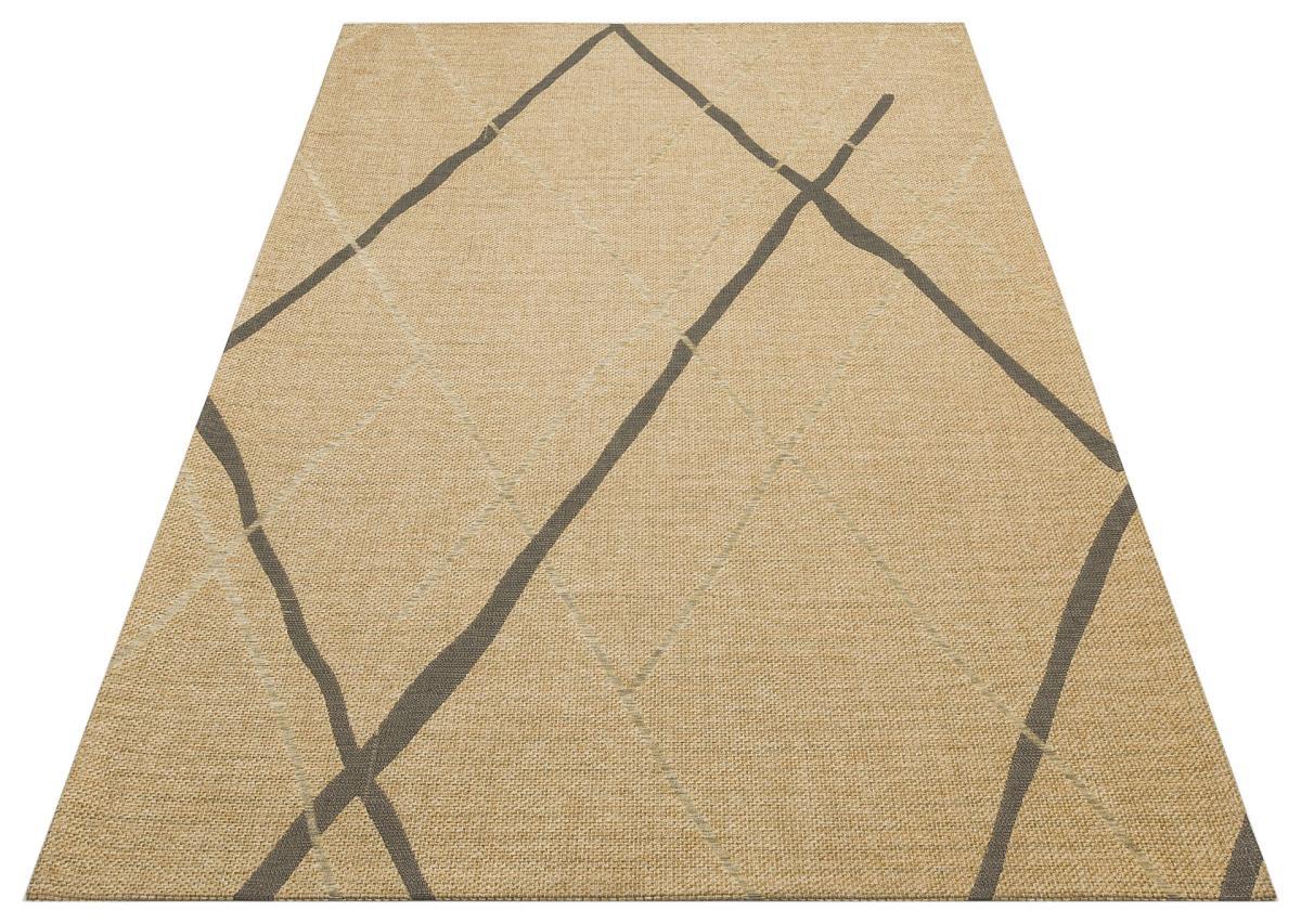 Eko Halı Brooklyn BRK05 Çok Renkli 6 mm Antialerjenik Yıkanabilir İnce Kaymaz Makine Dokuma Salon Halısı 100x300 cm