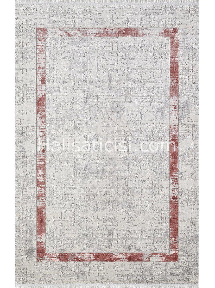 Gümüşsuyu Legro 11550 Krem 8 mm Akrilik Toz Tutmaz Yıkanabilir İnce Kaymaz Dikdörtgen Makine Dokuma Salon Halısı 120x180 cm