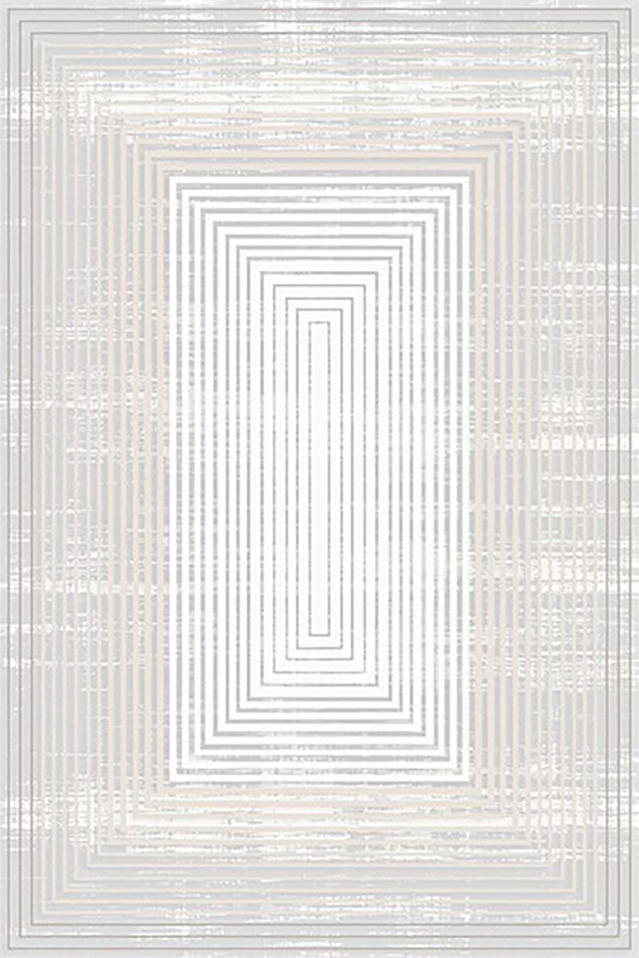 Kreasyon Halı Bamboo Touch 1367 Vizon 8 mm Akrilik Antialerjenik Yıkanabilir İnce Kaymaz Pamuk Taban Dikdörtgen Makine Dokuma Salon Halısı 80x150 cm