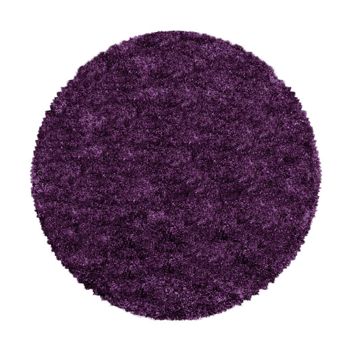 Carpettex Lila 30 mm Polipropilen Antialerjenik Yıkanabilir Kalın Kaymaz Taban Dikdörtgen Makine Dokuma Antre-Çocuk Odası-Salon-Yatak Odası Halısı 100x200 cm