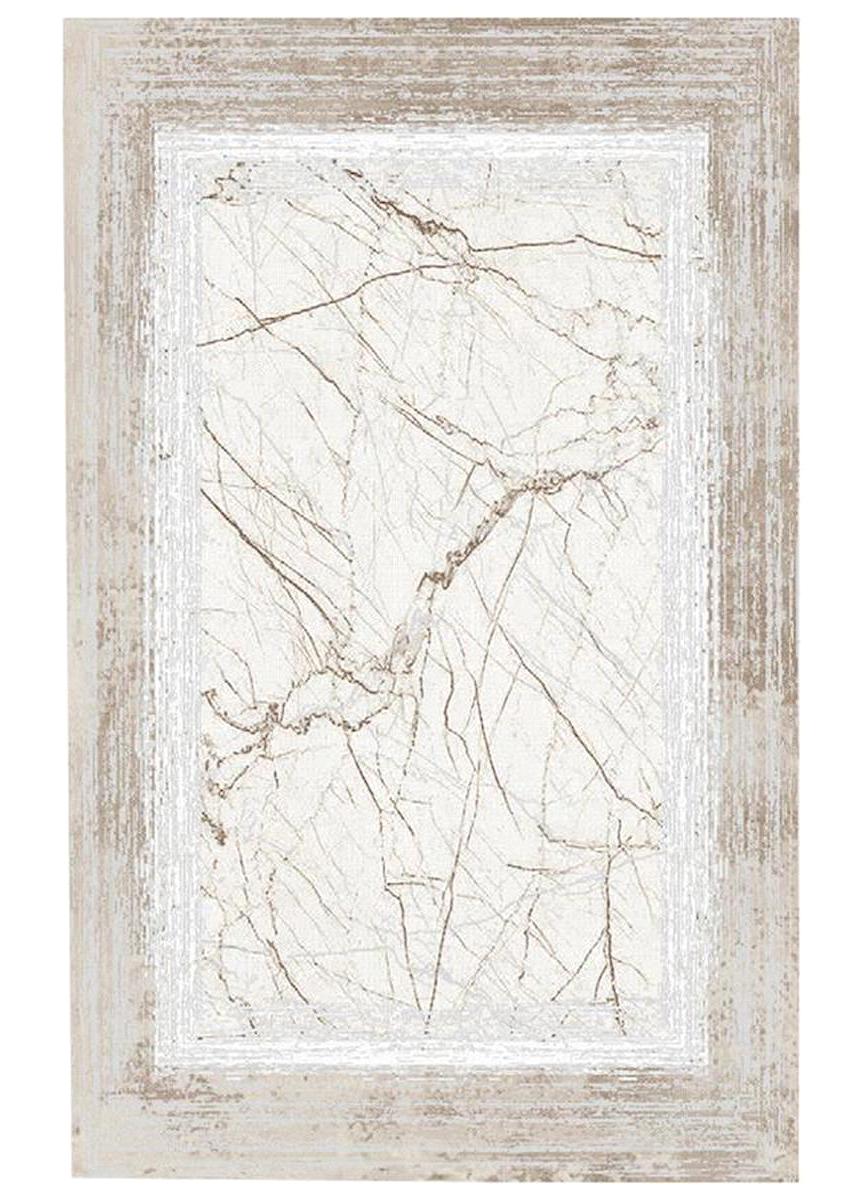 Merinos Everest T0112 Kahverengi 10 mm Akrilik Antialerjenik Yıkanabilir Kalın Kaymaz Dikdörtgen Makine Dokuma Salon Halısı 80x140 cm