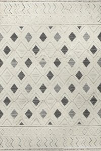 Kreasyon Halı Sohome 1395 Krem 17 mm Akrilik Antialerjenik Yıkanabilir Kalın Kaymaz Pamuk Taban Dikdörtgen Makine Dokuma Salon Halısı 80x150 cm