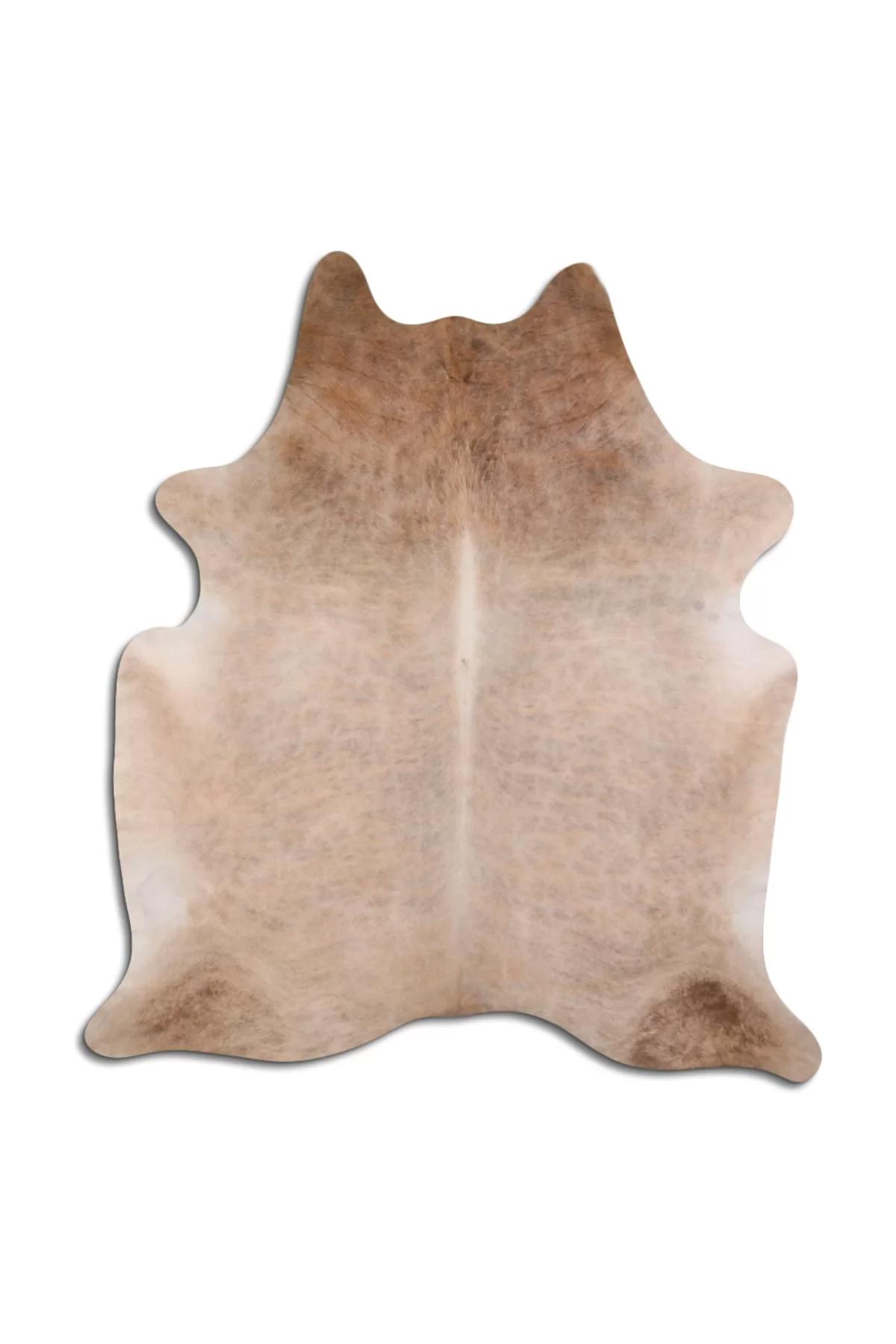 Fiesta Leather Art 103994 Çok Renkli 51 mm Deri Toz Tutmaz Yıkanabilir İnce Kaymaz Deri Taban Oval Makine Dokuma Salon Halısı 160x350 cm