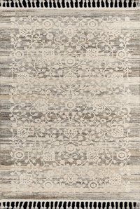 Kreasyon Halı Vanessa 1463 Bej 6 mm Akrilik Antialerjenik Yıkanabilir İnce Kaymaz Dikdörtgen Makine Dokuma Salon Halısı 180x250 cm