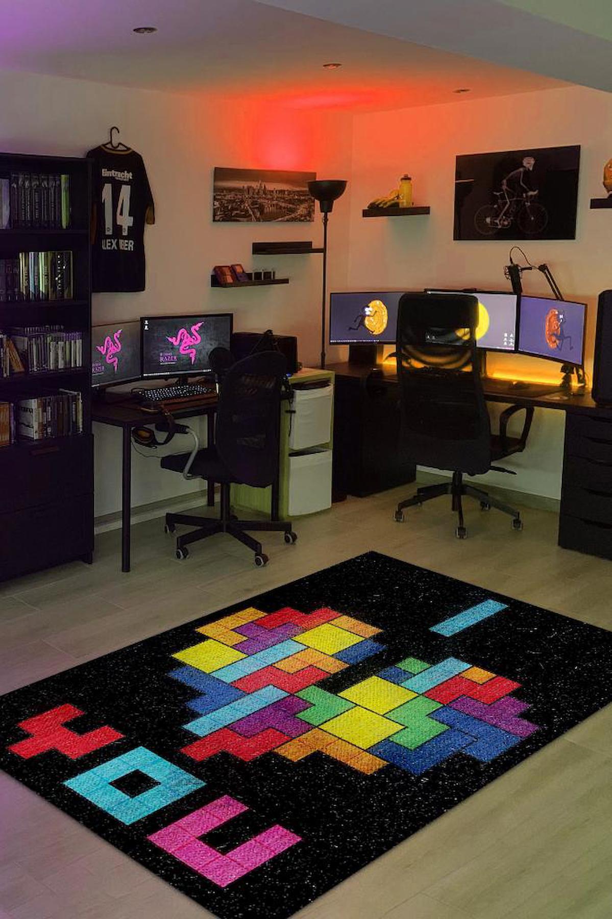 Homshtag Seni Seviyorum Krem 4 mm Pamuk Antistatik Yıkanabilir İnce Kaymaz Dikdörtgen Makine Dokuma Genç Odası Halısı 180x280 cm