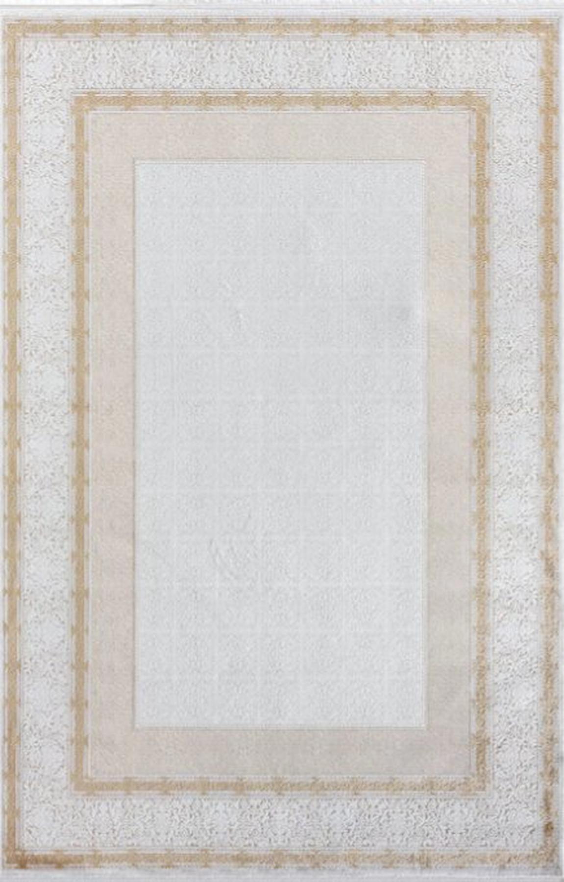 Artemis Halı Elit EL001S Krem 0.8 mm Akrilik Yıkanabilir Kalın Kaymaz Taban Dikdörtgen Makine Dokuma Salon Halısı 100x300 cm