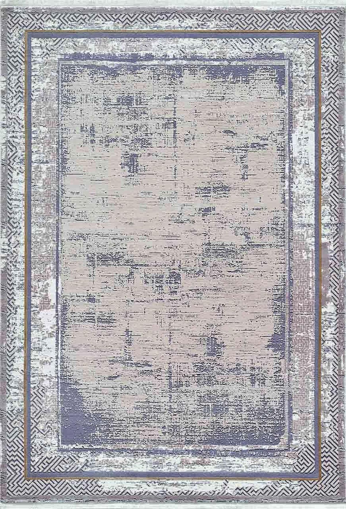 Artemis Halı Couture 00867B Krem 0.8 mm Akrilik Yıkanabilir İnce Kaymaz Jüt Taban Dikdörtgen Makine Dokuma Salon Halısı 120x180 cm