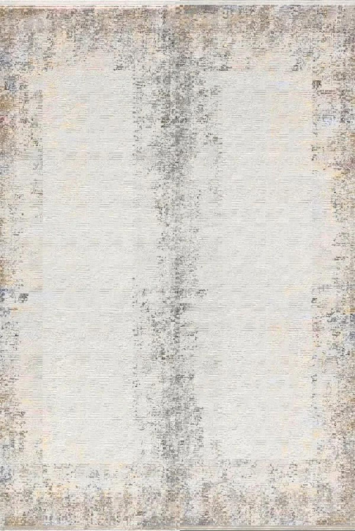 Atlas Halı Times TQ09A Bej-Kahverengi 0.6 mm Akrilik Yıkanabilir İnce Kaymaz Jüt Taban Dikdörtgen Makine Dokuma Salon Halısı 120x180 cm