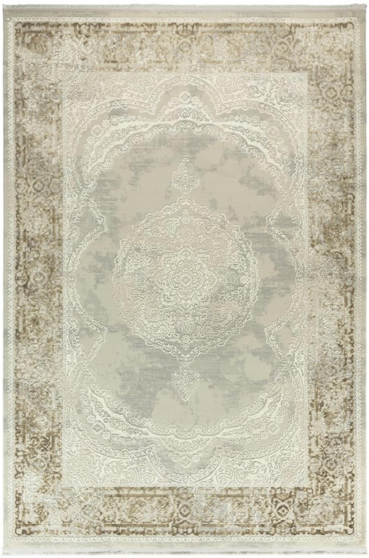 Tuğra Halı Rumeli RM2 Çok Renkli 10 mm Polyester Toz Tutmaz Yıkanabilir İnce Dikdörtgen Makine Dokuma Antre-Oturma Odası-Salon-Yatak Odası Halısı 200x290 cm