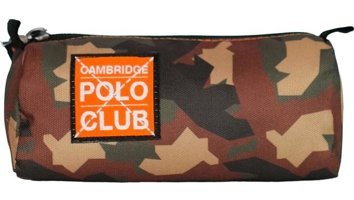 Cambridge Polo Club Tactical Çok Renkli Düz Bez Tek Gözlü Kamuflaj Silindir Cüzdan Kalemlik