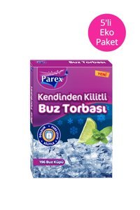 Parex Kilitli Buz Torbası 5 Adet