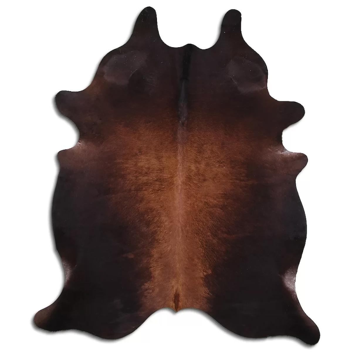 Fiesta Leather Art 32844 Krem 51 mm Deri Toz Tutmaz Yıkanabilir İnce Kaymaz Deri Taban Oval Makine Dokuma Salon Halısı 160x250 cm